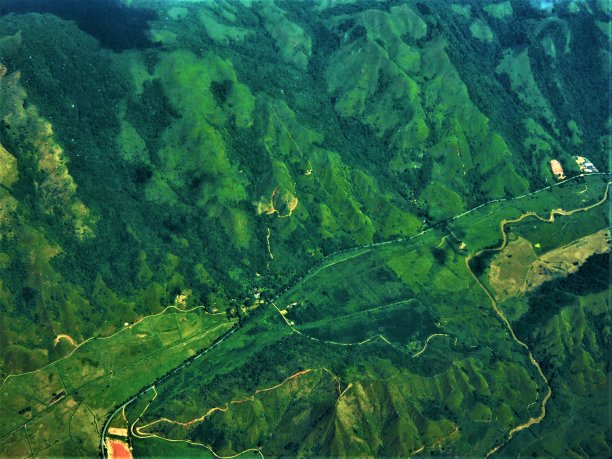 地球表面鸟瞰图。绿地景观。图片 地球表面鸟瞰图。绿地景观。图片下载