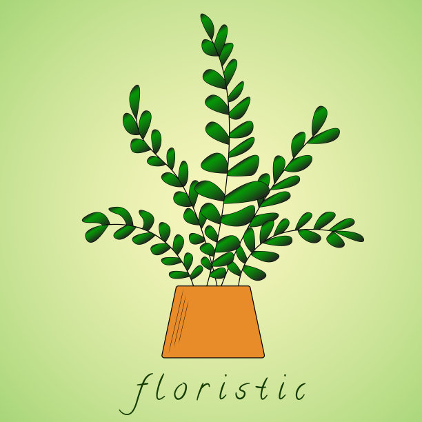 各种室内植物,绿色背景上的特写图片 各种室内植物,绿色背景上的特写图片下载