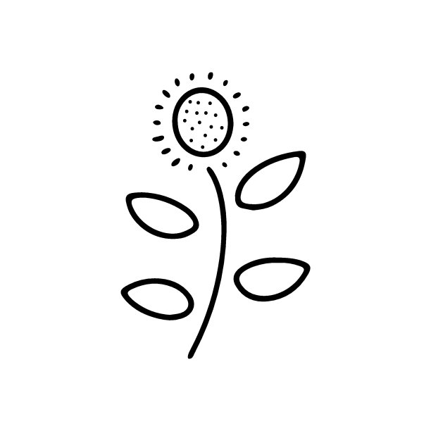 简单的手绘花卉元素孤立在白色的背景。涂鸦风格。植物矢量插图。图片 简单的手绘花卉元素孤立在白色的背景。涂鸦风格。植物矢量插图。图片下载