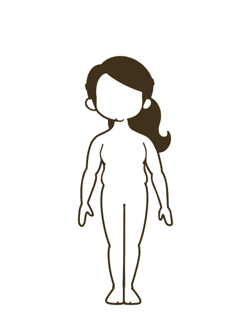 女性形象的插图。丰满的身体。图片 女性形象的插图。丰满的身体。图片下载