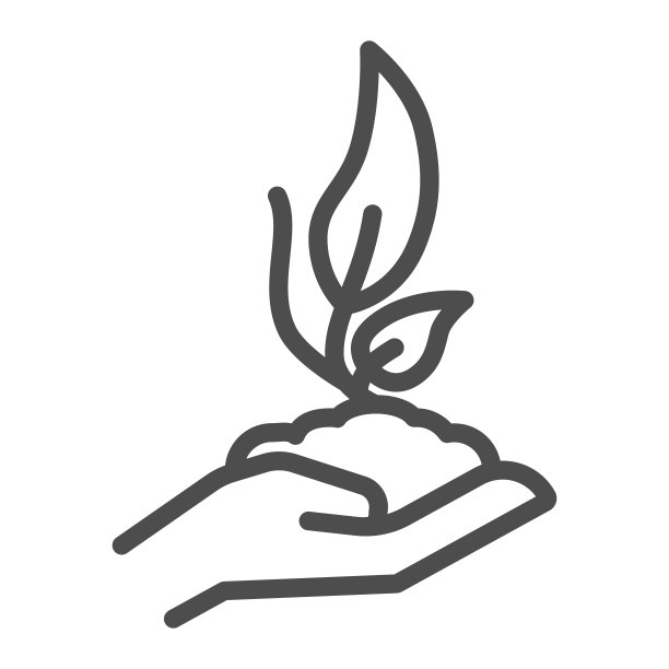 手握苗木在土线上的图标,生态概念,苗木在白色背景上的手标,人手掌上的小植物轮廓图标。矢量图形。图片 手握苗木在土线上的图标,生态概念,苗木在白色背景上的手标,人手掌上的小植物轮廓图标。矢量图形。图片下载
