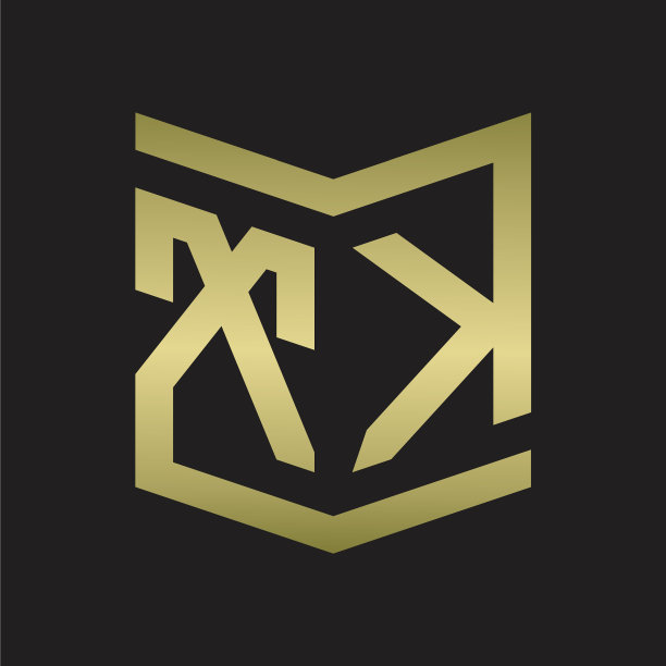 Xk标志会徽图案与盾形风格设计图片 Xk标志会徽图案与盾形风格设计图片下载