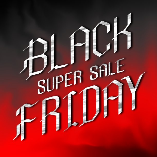 黑色星期五超级销售粉笔板3d插图图片 黑色星期五超级销售粉笔板3d插图图片下载