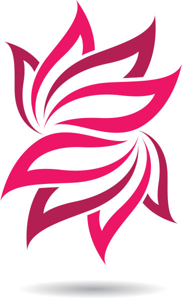 莲花标志花卉图标图片 莲花标志花卉图标图片下载