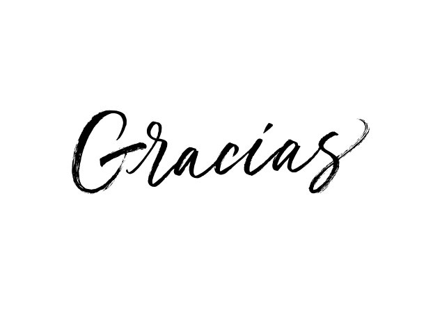 感谢墨刷矢量刻字。用西班牙语谢谢你。现代短语手写矢量书法。图片 感谢墨刷矢量刻字。用西班牙语谢谢你。现代短语手写矢量书法。图片下载