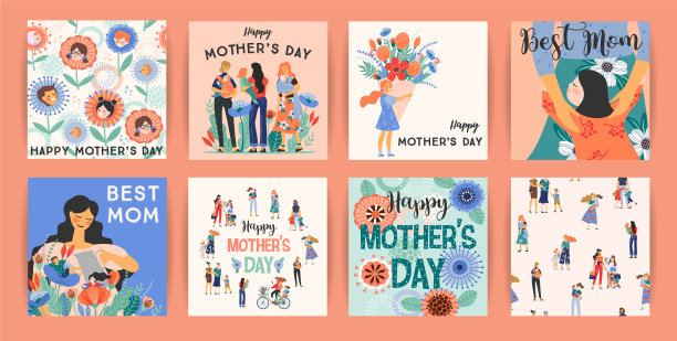 母亲节快乐模板的女人和图片 母亲节快乐模板的女人和图片下载