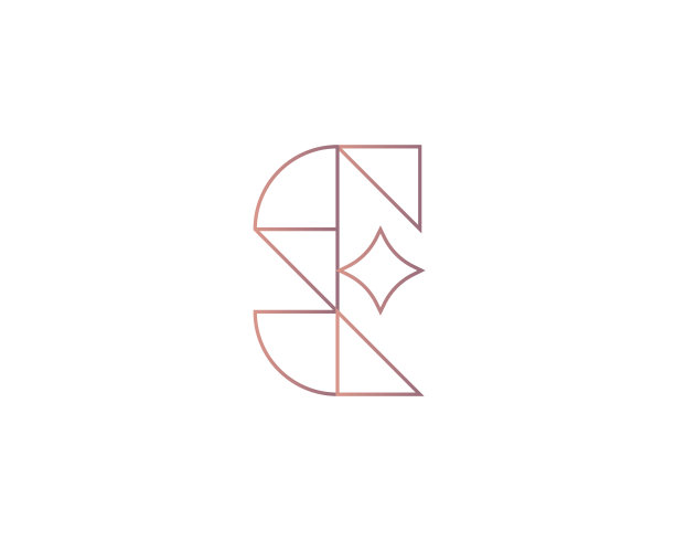 抽象字母F或E标志设计模板上的白色背景。Premium lines gradient alphabet from geometric shapes emblem sign symbol mark logtype。图片 抽象字母F或E标志设计模板上的白色背景。Premium lines gradient alphabet from geometric shapes emblem sign symbol mark logtype。图片下载