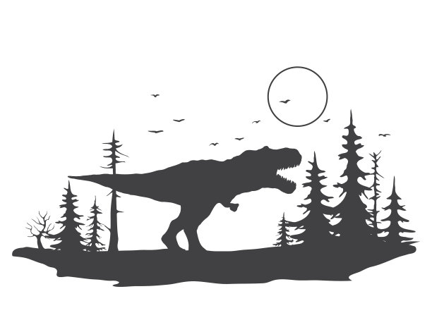 暴龙在森林图片 暴龙在森林图片下载