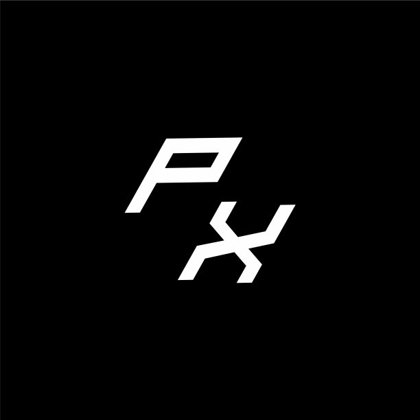 Px标志用上下交织字母的现代风格图片 Px标志用上下交织字母的现代风格图片下载