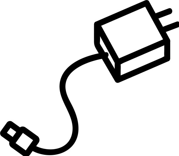 电线和充电电源图标轮廓图片 电线和充电电源图标轮廓图片下载