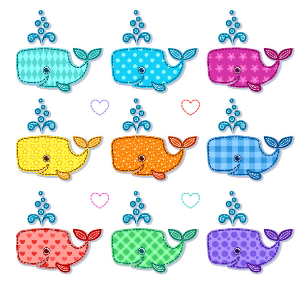 Set nine happy color抹香鲸图片 Set nine happy color抹香鲸图片下载