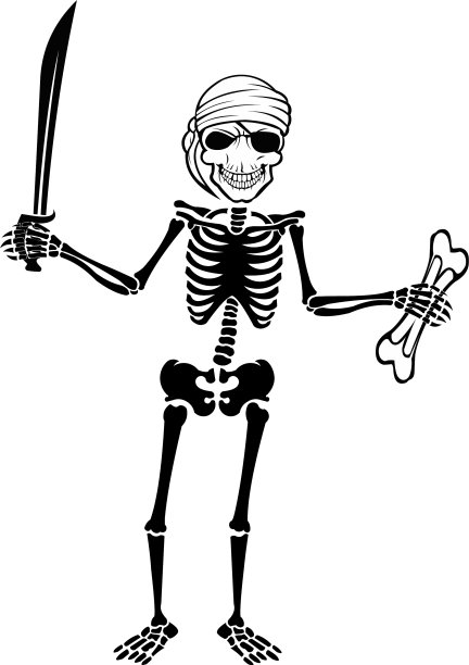 一个带着剑的头骨图片 一个带着剑的头骨图片下载