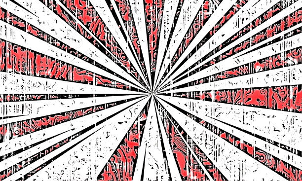 垃圾漫画射线速度线图形小说变焦背景在红色和黑色图片 垃圾漫画射线速度线图形小说变焦背景在红色和黑色图片下载