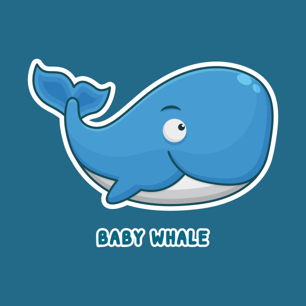 Bawhale卡通人物可爱的动物吉祥物图片 Bawhale卡通人物可爱的动物吉祥物图片下载
