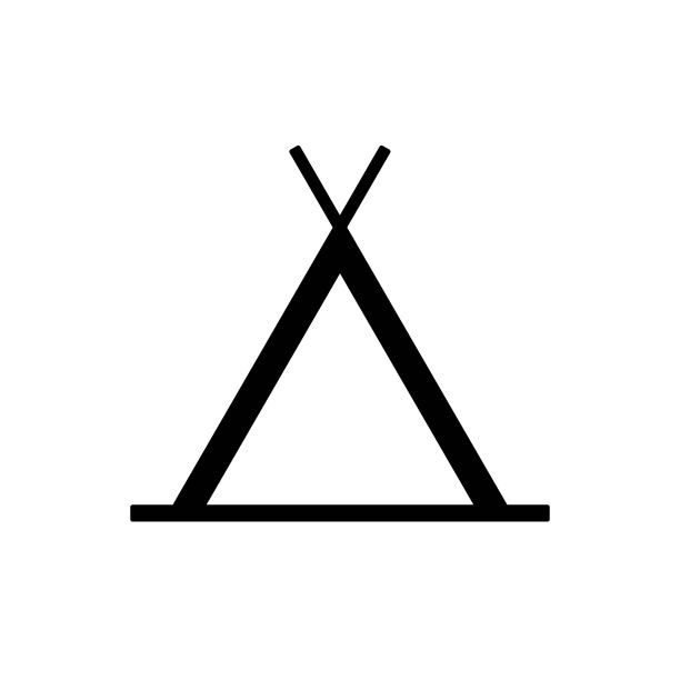 Wigwam图标概念。Wigwam平面矢量符号图片 Wigwam图标概念。Wigwam平面矢量符号图片下载