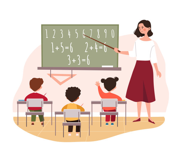 在课堂上教小学生的老师图片 在课堂上教小学生的老师图片下载