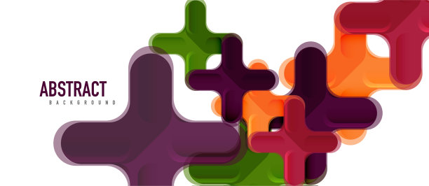 光滑的多色塑料风格交叉图片 光滑的多色塑料风格交叉图片下载
