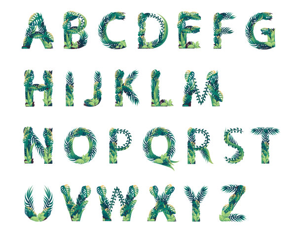 设置叶字母与不同类型图片 设置叶字母与不同类型图片下载