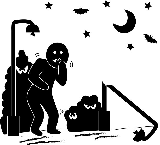 街灯坏了图片 街灯坏了图片下载