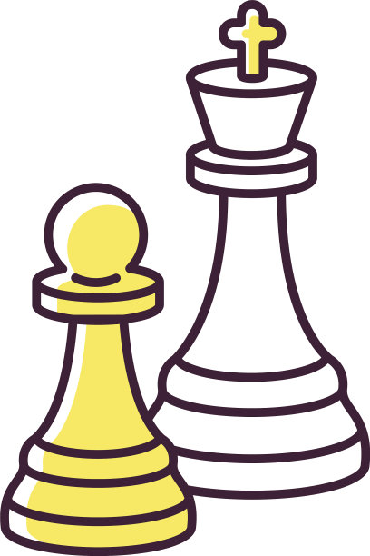 国际象棋RGB彩色图标图片 国际象棋RGB彩色图标图片下载
