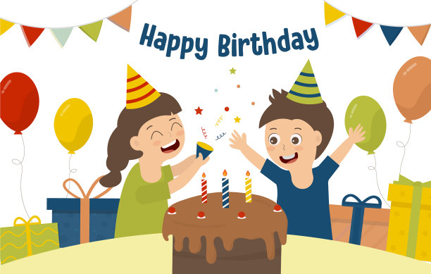 孩子们庆祝生日聚会图片 孩子们庆祝生日聚会图片下载