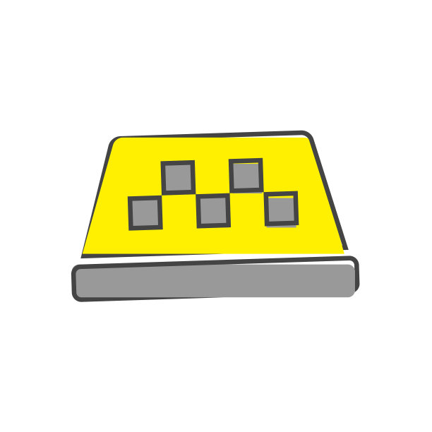 出租车检查向量图标卡通风格的白色孤立的背景。图片 出租车检查向量图标卡通风格的白色孤立的背景。图片下载