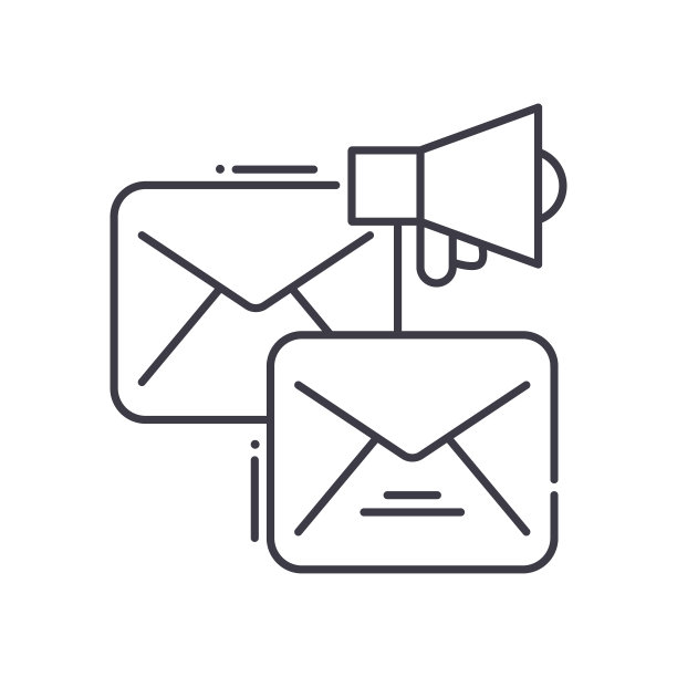 电子邮件营销概念图标,线性孤立的插图,细线矢量,网页设计标志,轮廓概念符号与可编辑的白色背景笔触。图片 电子邮件营销概念图标,线性孤立的插图,细线矢量,网页设计标志,轮廓概念符号与可编辑的白色背景笔触。图片下载