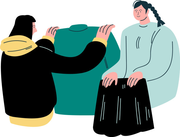 女人在购物时挑选新衣服图片 女人在购物时挑选新衣服图片下载