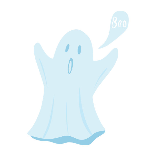 幽灵漂浮,双手孤立在白色背景上。卡通可爱的幽灵在风格涂鸦。图片 幽灵漂浮,双手孤立在白色背景上。卡通可爱的幽灵在风格涂鸦。图片下载