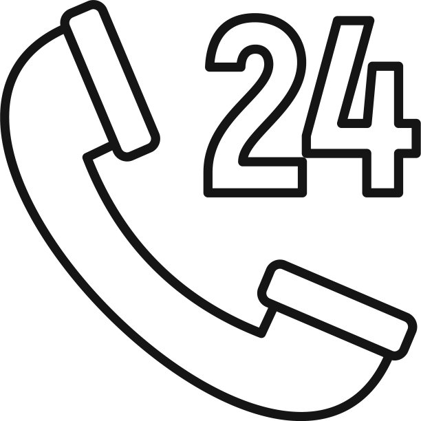 Web电话服务中心图标轮廓样式图片 Web电话服务中心图标轮廓样式图片下载