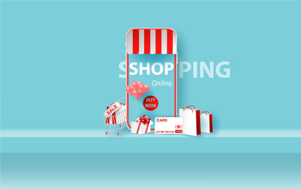 在智能手机或手机上在线购物图片 在智能手机或手机上在线购物图片下载