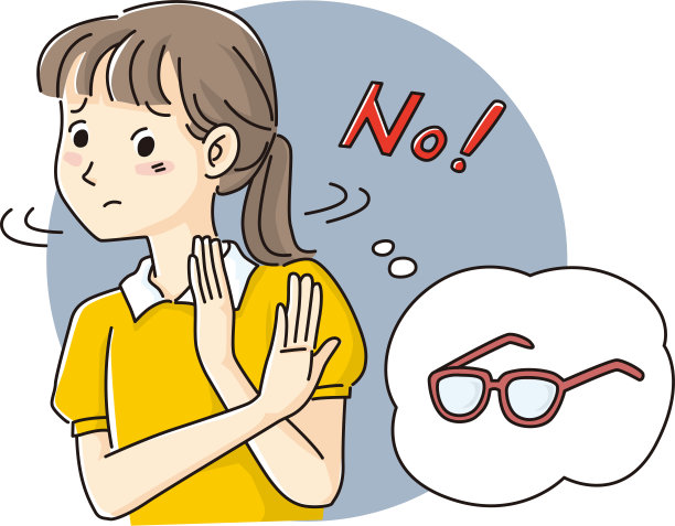 讨厌戴眼镜的近视女孩图片 讨厌戴眼镜的近视女孩图片下载