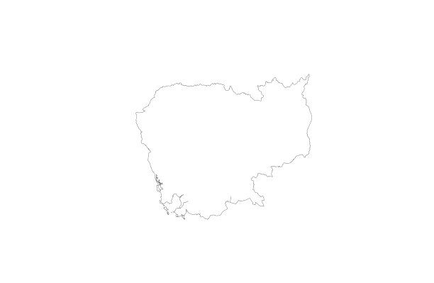 柬埔寨国家地图大纲图片 柬埔寨国家地图大纲图片下载