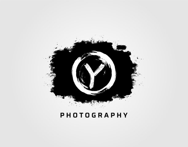 摄影字母y标志设计概念模板图片 摄影字母y标志设计概念模板图片下载