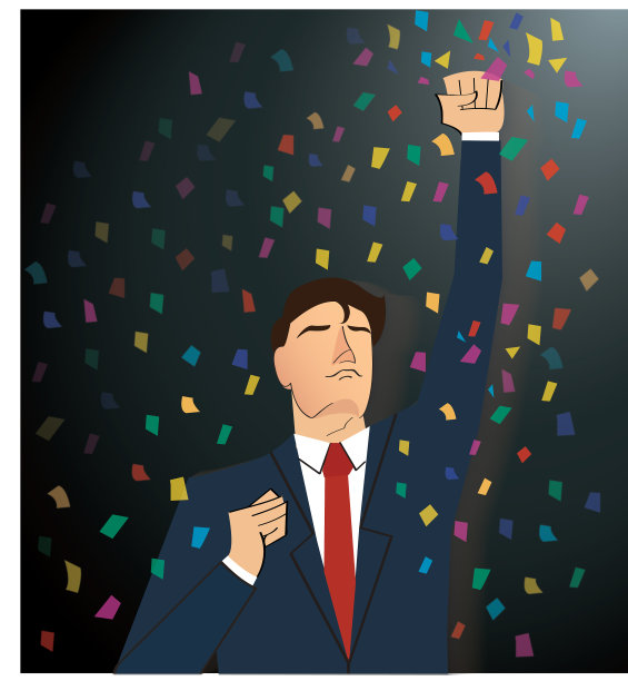 商人庆祝成功的成就图片 商人庆祝成功的成就图片下载