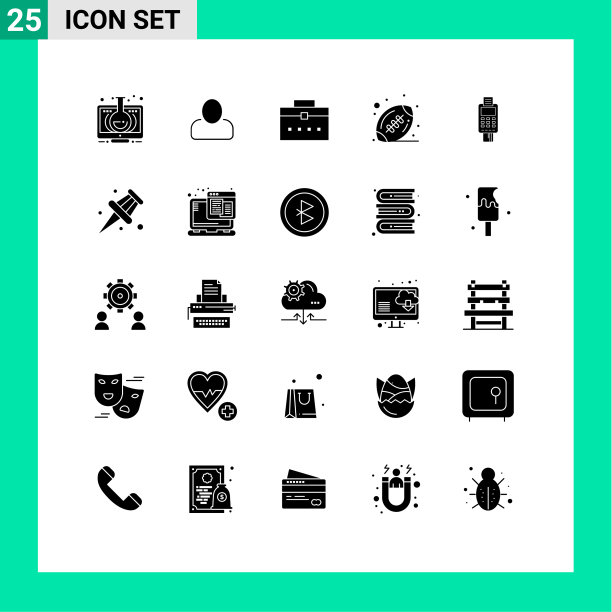 用户界面包25个基本立体字形图片 用户界面包25个基本立体字形图片下载