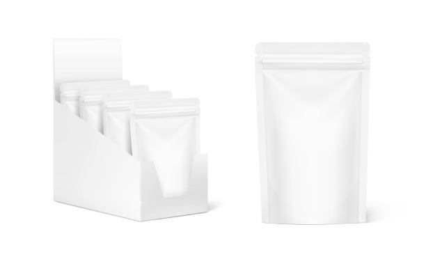 展示盒与袋玩具包装包装模型的食品,化妆品和卫生。图片 展示盒与袋玩具包装包装模型的食品,化妆品和卫生。图片下载