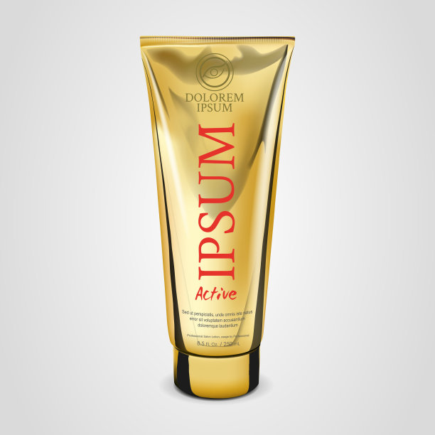 包装黄金金属3d现实管化妆品隔离在光的背景。这里可以是面霜,牙膏,凝胶,酱汁,油漆,胶水,乳液,药品。在设计中使用模型图片 包装黄金金属3d现实管化妆品隔离在光的背景。这里可以是面霜,牙膏,凝胶,酱汁,油漆,胶水,乳液,药品。在设计中使用模型图片下载