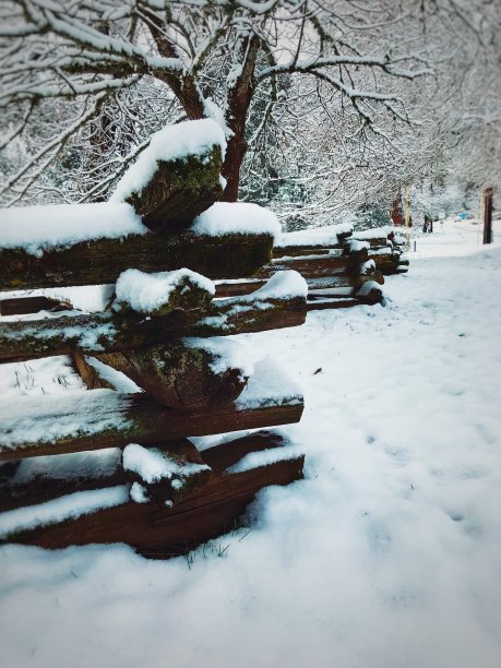 雪栅栏图片 雪栅栏图片下载