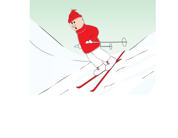 滑雪红图片 滑雪红图片下载