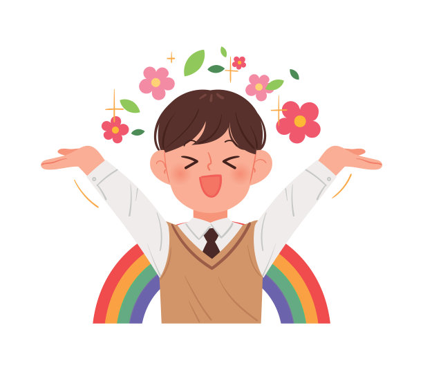 一个令人兴奋的男孩。图片 一个令人兴奋的男孩。图片下载