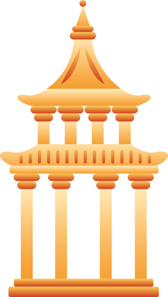 中国塔柱结构图标图片 中国塔柱结构图标图片下载