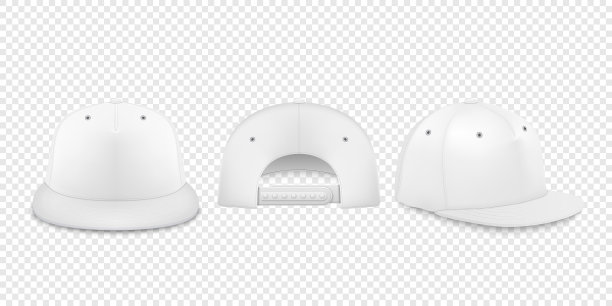 矢量3d现实的白色空白棒球帽,Snapback帽图标设置封闭隔离在透明背景。设计模板,实体品牌,广告。前,后,侧视图图片 矢量3d现实的白色空白棒球帽,Snapback帽图标设置封闭隔离在透明背景。设计模板,实体品牌,广告。前,后,侧视图图片下载