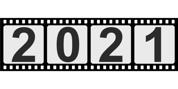 横幅幻灯片2021年新年快乐复古风格图片 横幅幻灯片2021年新年快乐复古风格图片下载