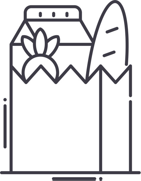 超市建筑图标线性孤立图片 超市建筑图标线性孤立图片下载