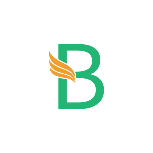 字母b标志带有翅膀图标的设计理念图片 字母b标志带有翅膀图标的设计理念图片下载
