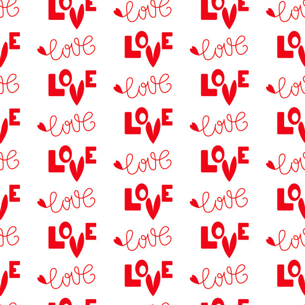 图案的情人节与红色的题词图片 图案的情人节与红色的题词图片下载