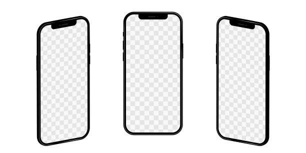 逼真的iPhone 12模型,在一个空白屏幕的3D投影旋转。矢量手机模型在孤立的背景为您的设计。股票插图EPS 10图片 逼真的iPhone 12模型,在一个空白屏幕的3D投影旋转。矢量手机模型在孤立的背景为您的设计。股票插图EPS 10图片下载