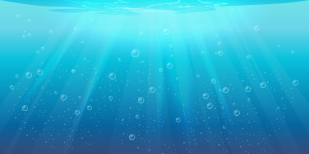 矢量水下背景,透明的水纹理与气泡,波纹和阳光下降。海或海水光,海底和阳光的光束,水面,游泳池或池塘深度图片 矢量水下背景,透明的水纹理与气泡,波纹和阳光下降。海或海水光,海底和阳光的光束,水面,游泳池或池塘深度图片下载