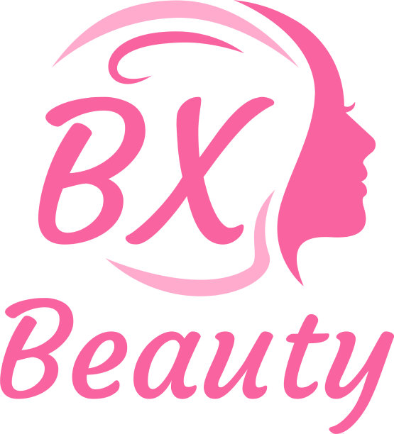 Bx字母标志设计具有女性优雅的面容图片 Bx字母标志设计具有女性优雅的面容图片下载